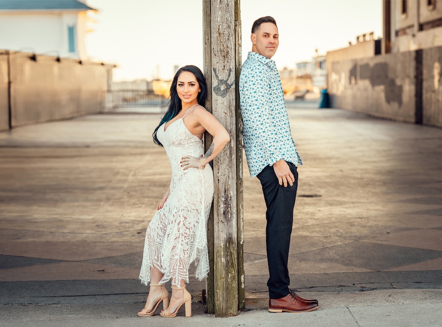 Angelina Pivarnick, Chris Larangeira, Jersey Shore Engagement Shoot 